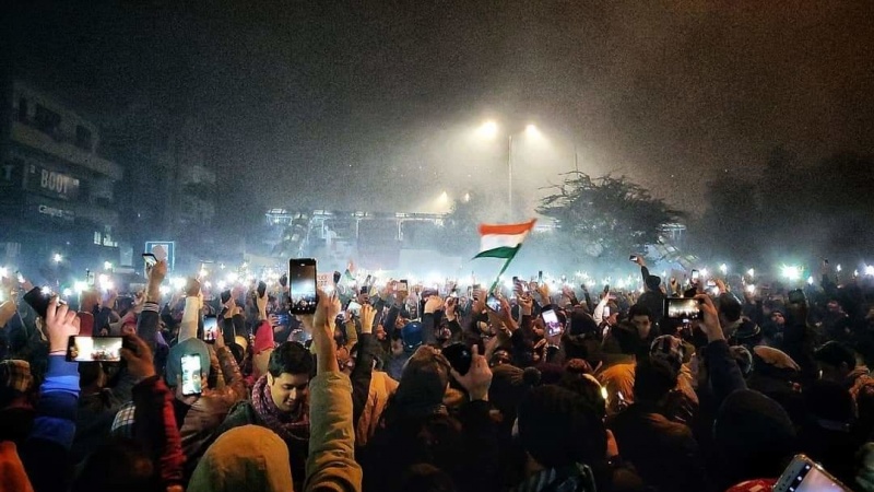 Yeni Delhi Polisi; Müslüman kıyımından sorumlu