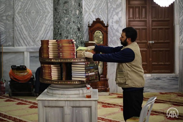Al-Aqsa Moske Inisterilisa Pagkatapos ng Bawat Pagdarasal