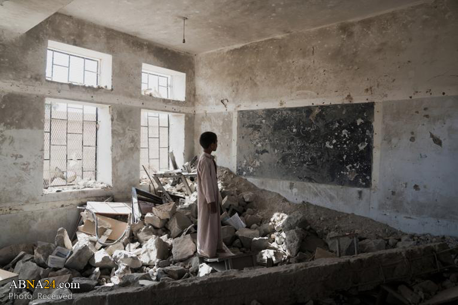 Video: Destruction of Yemeni schools in Saudi attack