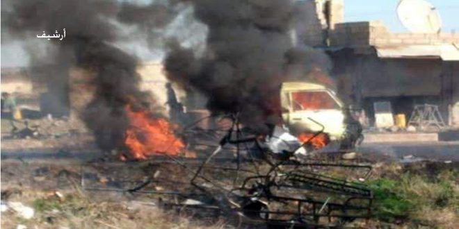 Des tués et des blessés parmi les mercenaires de l’occupation turque dans l’explosion d’une voiture piégée dans la banlieue de R