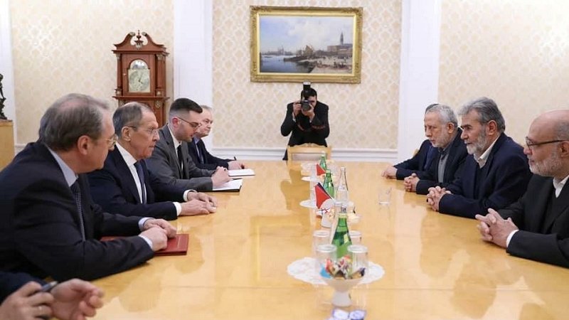 Генеральный секретарь палестинского движения "Исламский джихад" встретился с главой МИД РФ