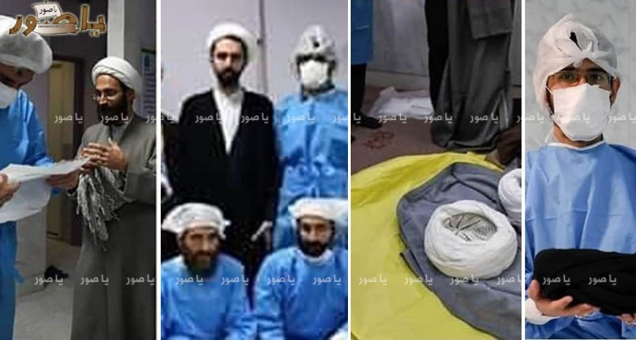 وزارة الصحة الايرانية تشيد بجهود طلبة العلوم الدينية في مكافحة فيروس كورونا 