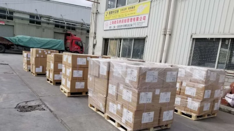 上海第四批救援物资运往德黑兰