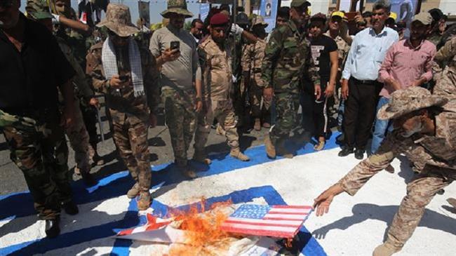“Iraq condena el cobarde ataque aéreo estadounidense, donde mataron a soldados y civiles durante la noche” 
