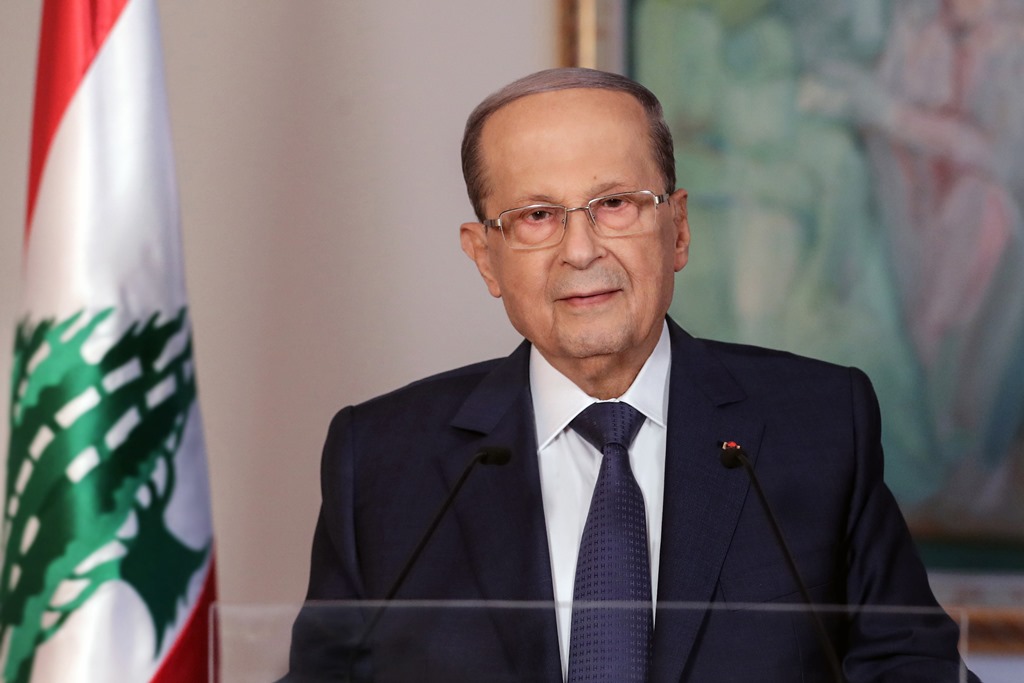 عون: الوضع في لبنان يستدعي إعلان حالة طوارئ صحية وحالة تعبئة عامة