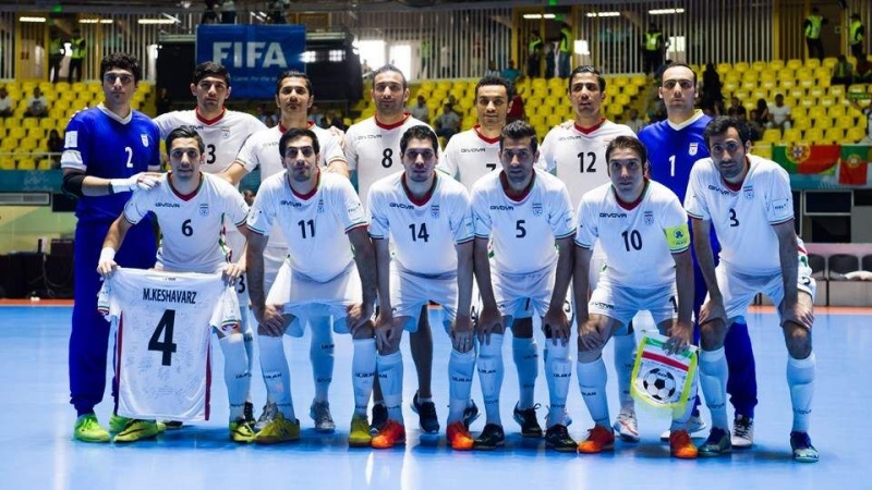 イランのフットサル代表チームがアジアで首位、世界６位