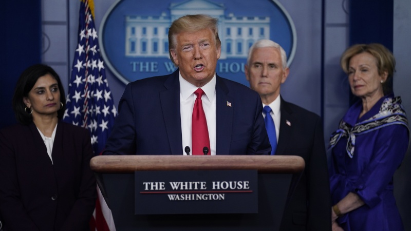 Trump besteht darauf, COVID-19 sei ein "chinesisches Virus"