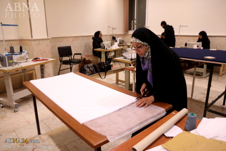 تقرير مصور / تعاون جماعي بعمل دؤوب في ايران لمواجهة كورونا