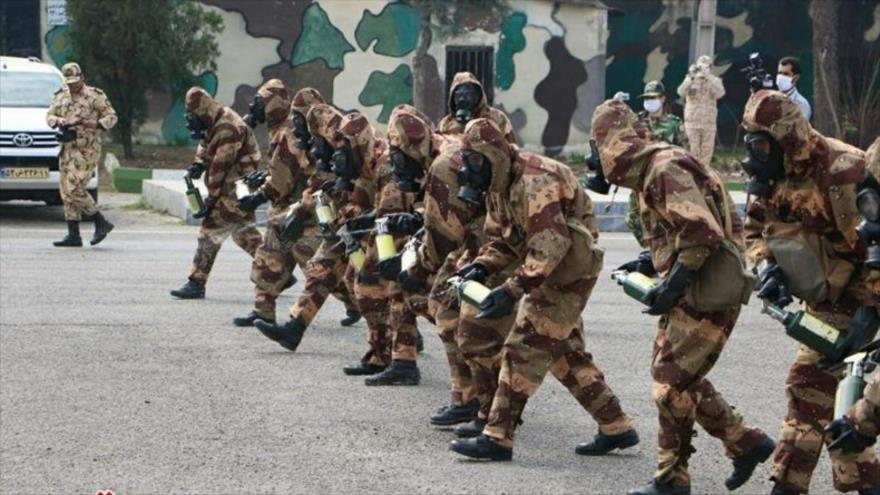 Irán ha iniciado ejercicios de defensa biológica y operaciones de desinfección en todo el país
