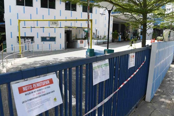  新加坡清真寺开放时间推迟，直至另行通知