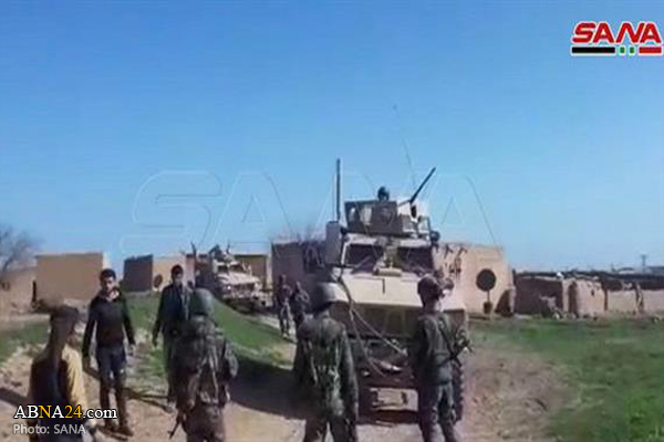 Syrian govt. forces, locals block US convoy in Hasakah, force it to turn back