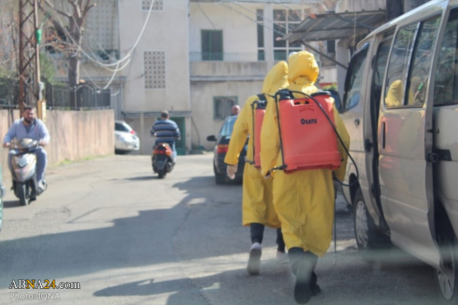 Hezbollah at forefront of coronavirus battle in Lebanon (+Photos)