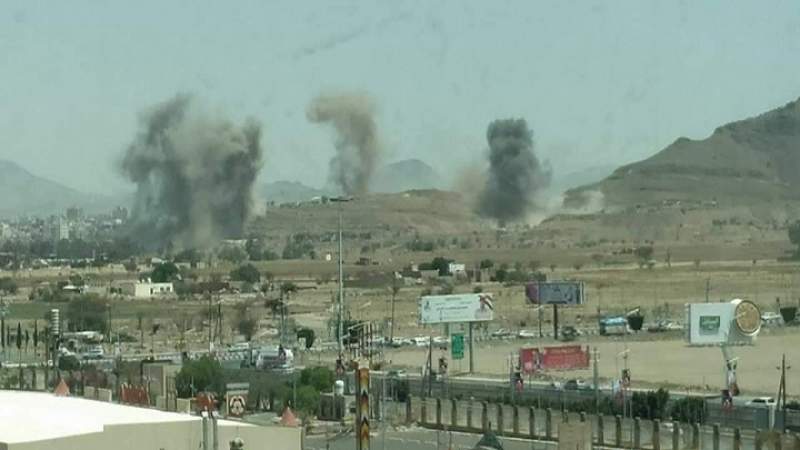 طيران العدوان يشن سلسلة غارات على العاصمة صنعاء والحديدة