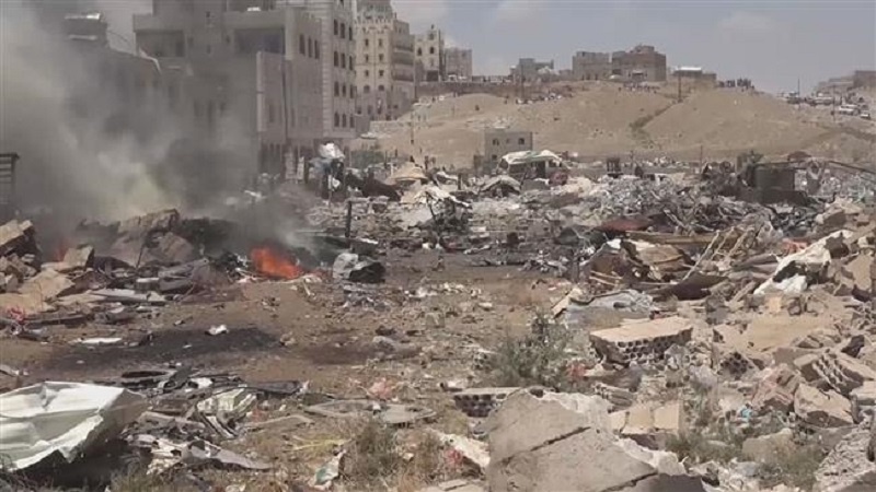 Sana'a Yaman Pinupuntarya ng Himpapawid na mga Pagsalakay na Pinamunuan ng Saudi na Koalisyon