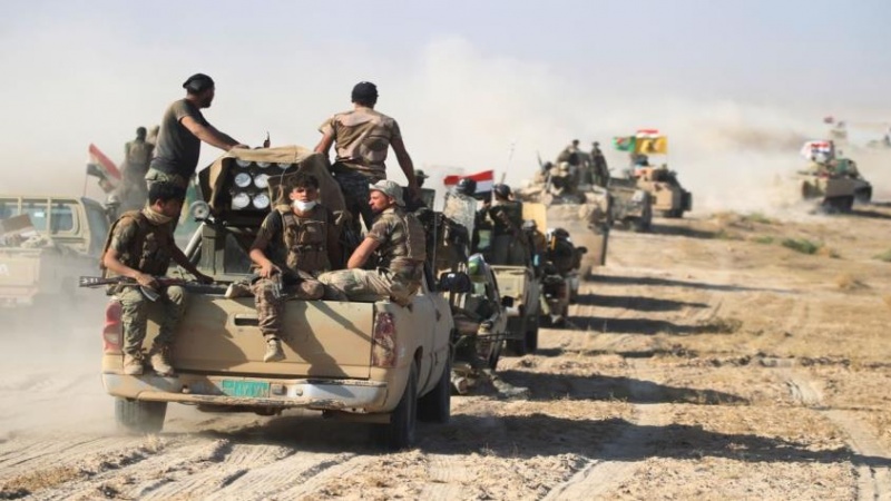صوبہ دیالہ میں حشدالشعبی کی کاروائیوں کا آغاز