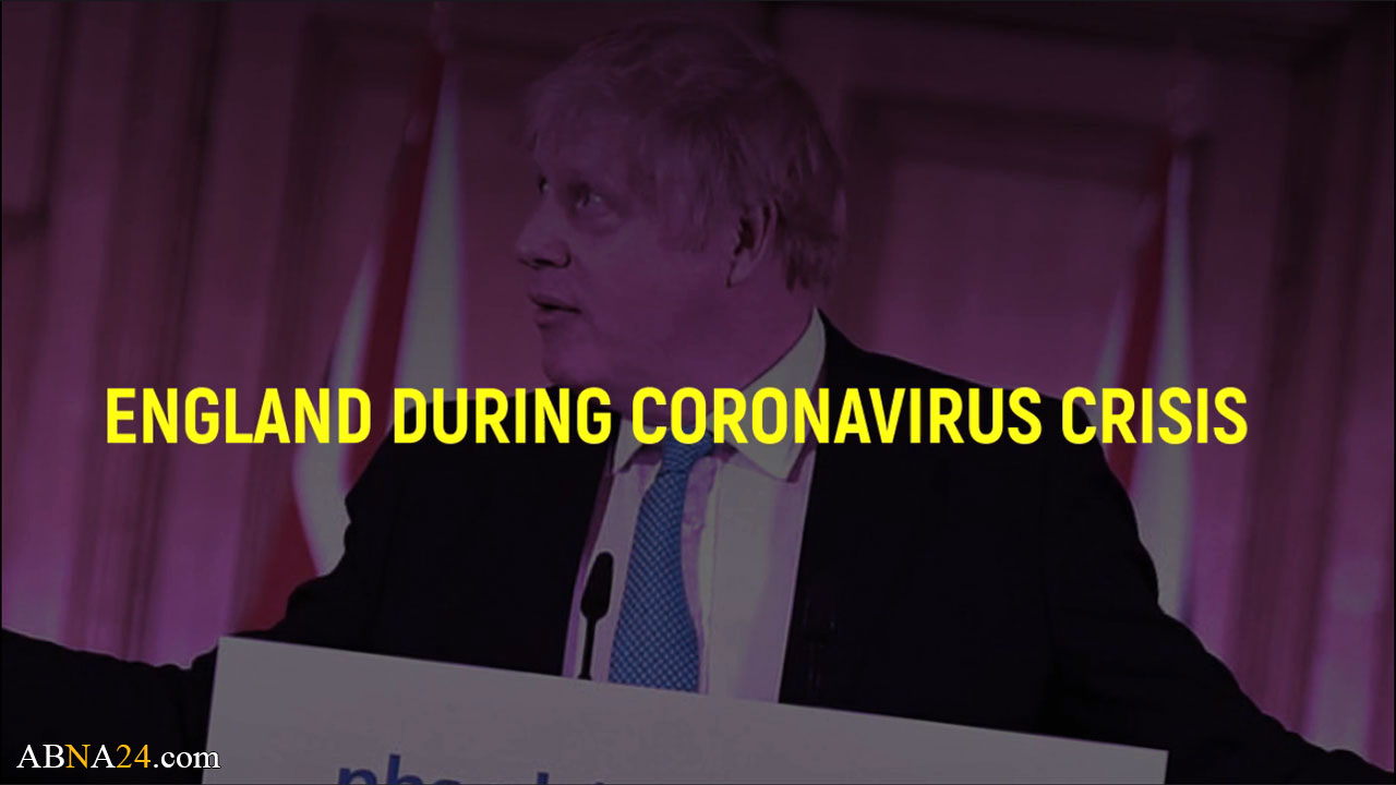 Motion video: Boris Johnson and Coronavirus crisis in England