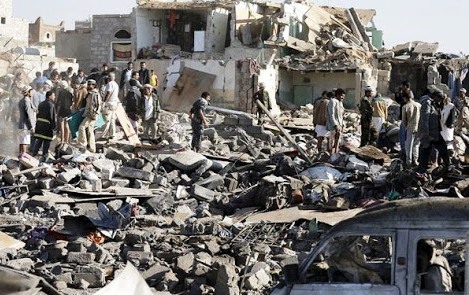 طيران العدوان السعودي يشن 21 غارة على عدة محافظات خلال ساعات 