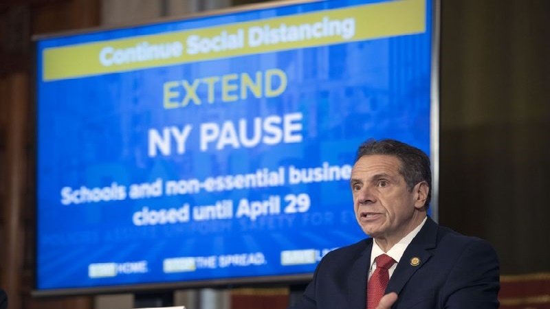 Coronavirus a New York, governatore: numero morti scende