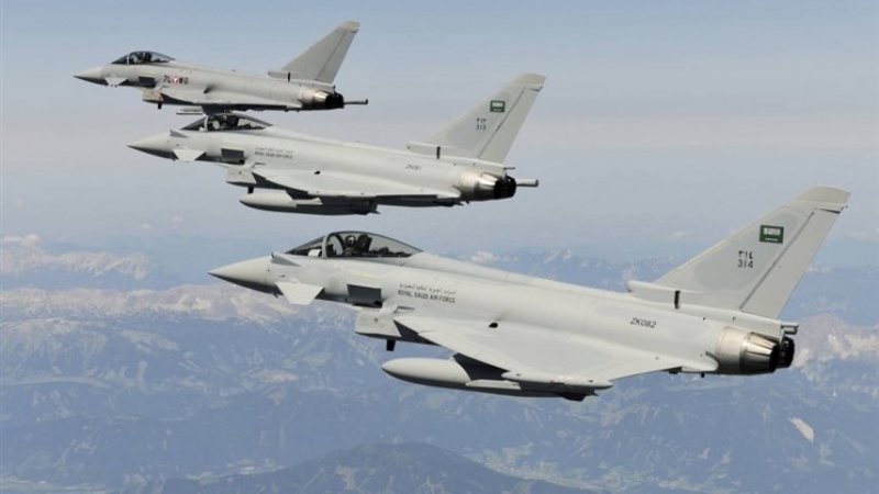 サウジ軍戦闘機が、イエメン北西部を攻撃
