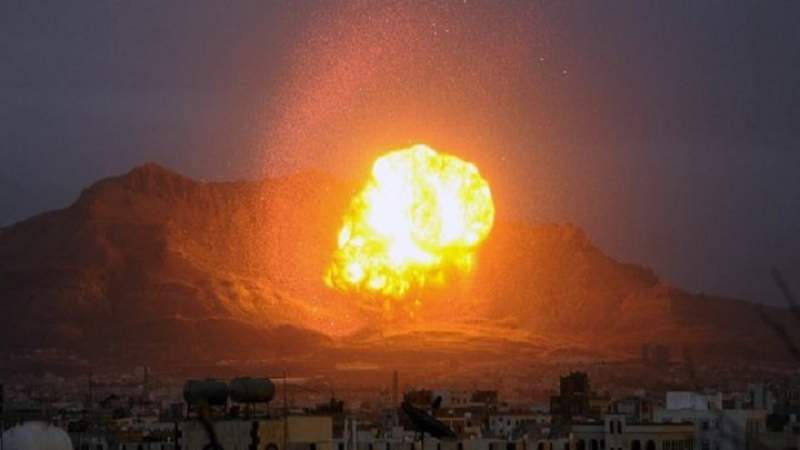 طيران العدوان السعودي يشن سلسلة غارات على عدة محافظات اليمنية