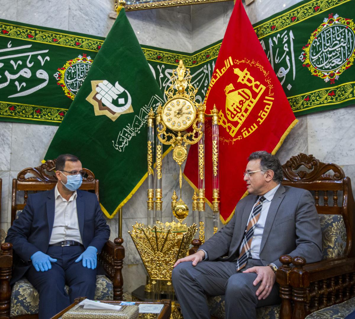 Der Vertreter der WHO im Irak: Die hohe geistliche Führung hat unsere Aufgabe bei der Bekämpfung der Corona-Pandemie durch ihre 