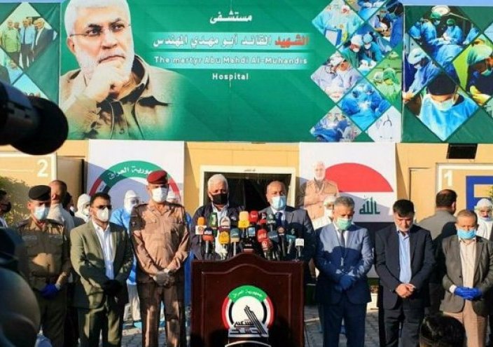 الحشد الشعبي يفتتح مستشفى لمواجهة كورونا في كربلاء المقدسة