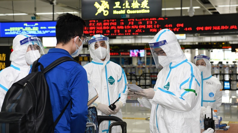 Регистрация новых случаев заражения и смерти от коронавируса в Китае