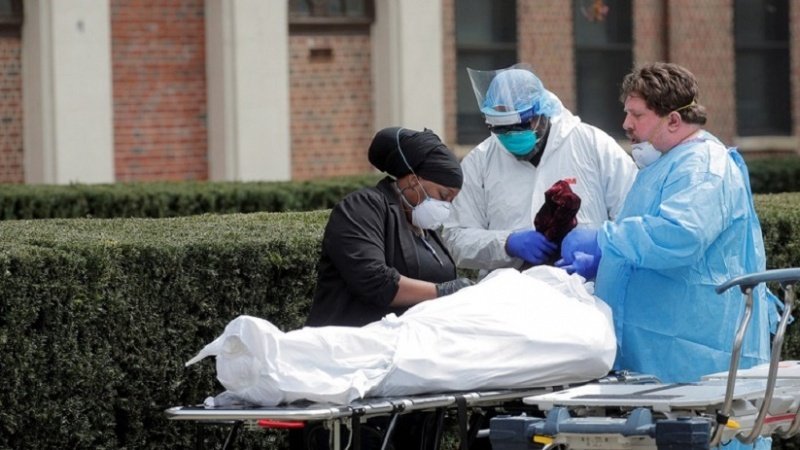 米での新型肺炎の死亡者数が２万人を突破