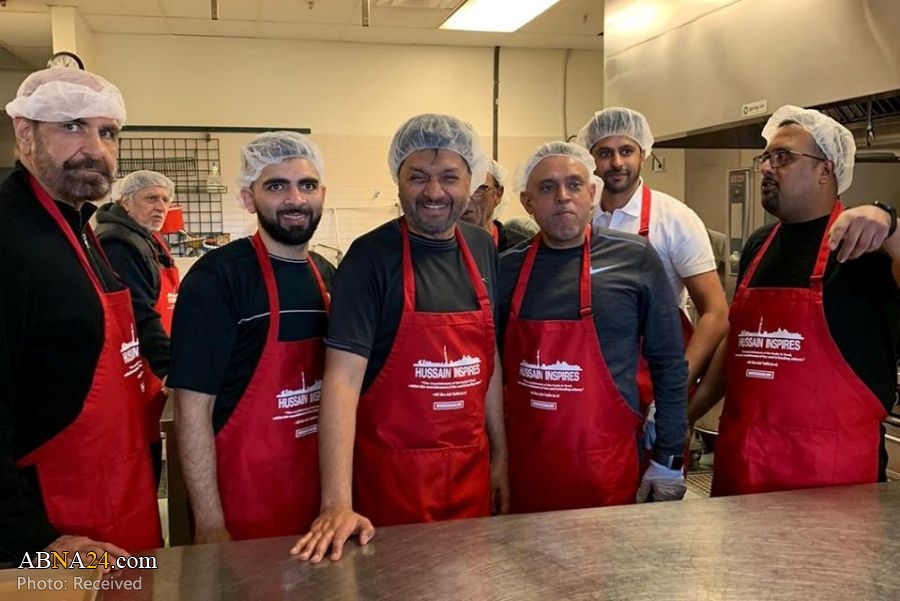 Photos: Volunteers of "Who is Hussein?" organisation provide humanitarian aid to needy people in Toronto