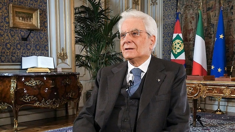 Italia, discorso Mattarella: vinceremo la lotta a Coronavirus