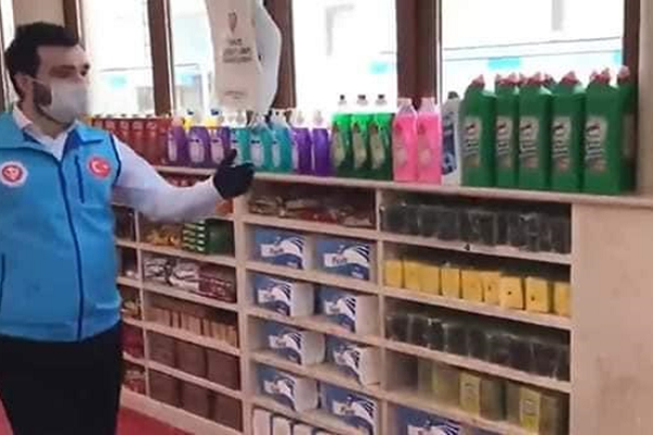 Türkei: Moschee in einen Supermarkt für Bedürftige umgewandelt 