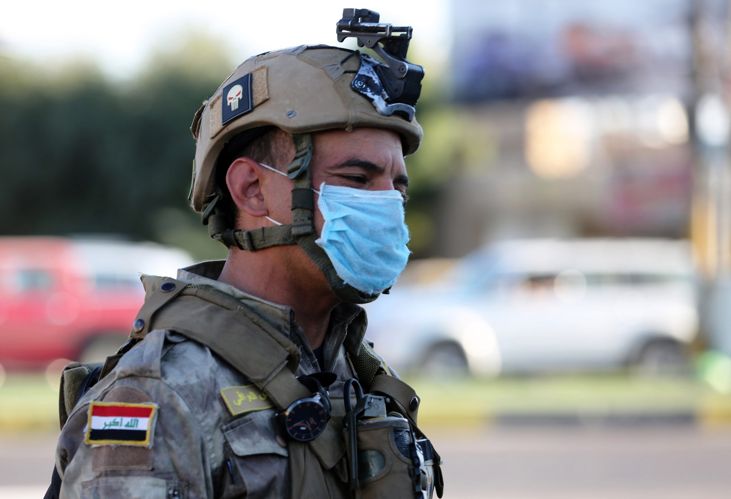 Iraqi security officials warn of ISIS plot to distribute contaminated masks