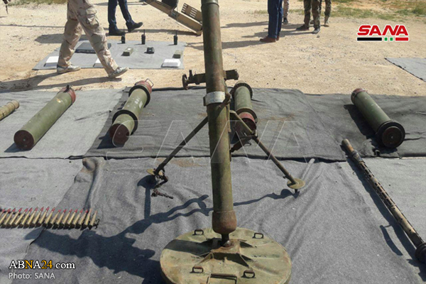 Syrian forces seize western, US-made weapons  in countryside of Quneitra, Damascus (+Photos)