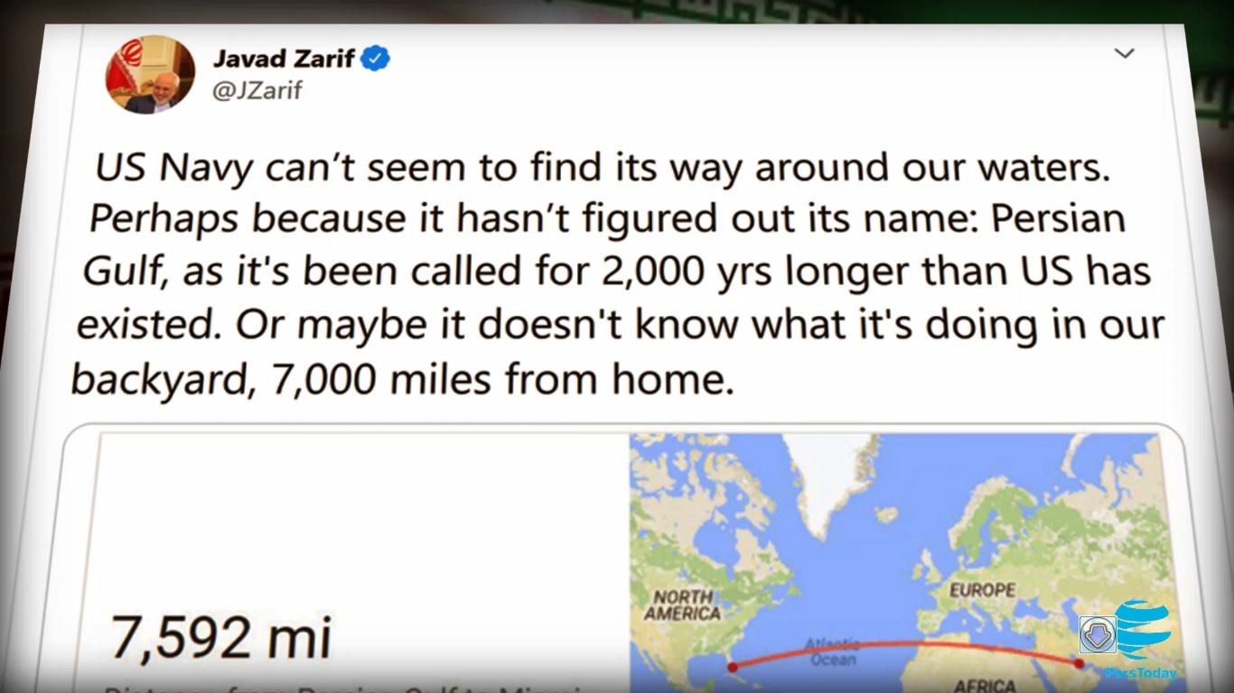 Pengepungan 11 Kapal Iran terhadap Enam Kapal AS
