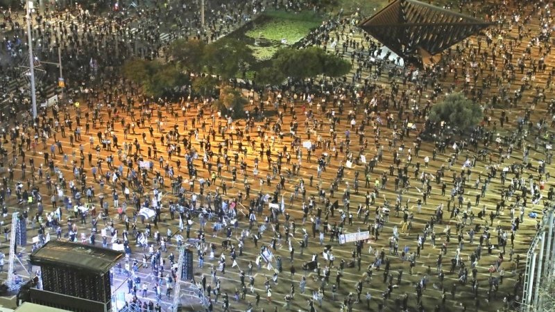 Tel Aviv: Demonstrationen gegen Netanjahu wegen Korruptionsvorwürfen