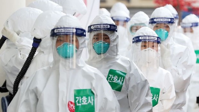 韓国の新規新型コロナ感染者が９人に