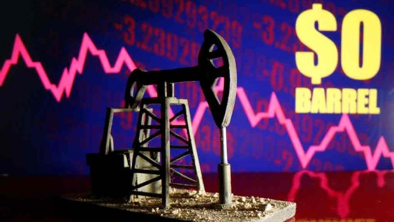 День, когда цены на американскую нефть упали ниже нуля за баррель