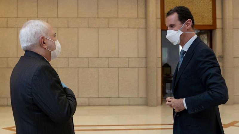 Iran-Siria, Zarif a Damasco ricevuto da Assad