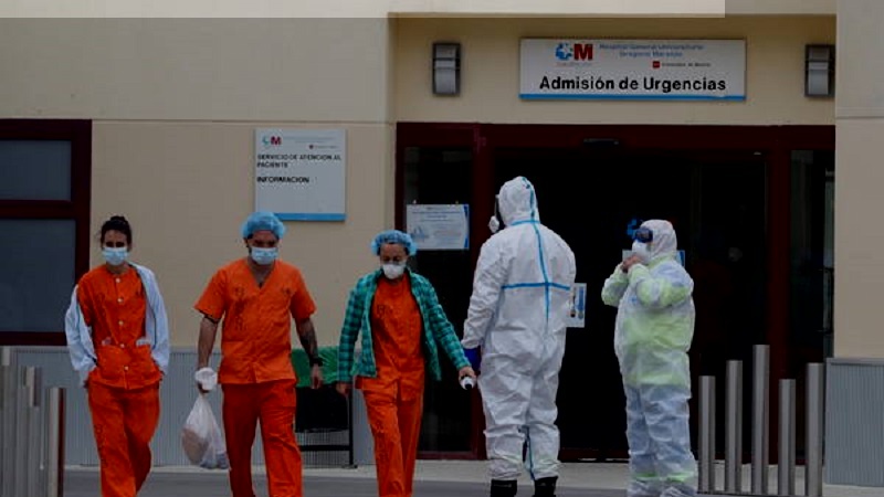 In Spagna 367 morti in ultime 24h