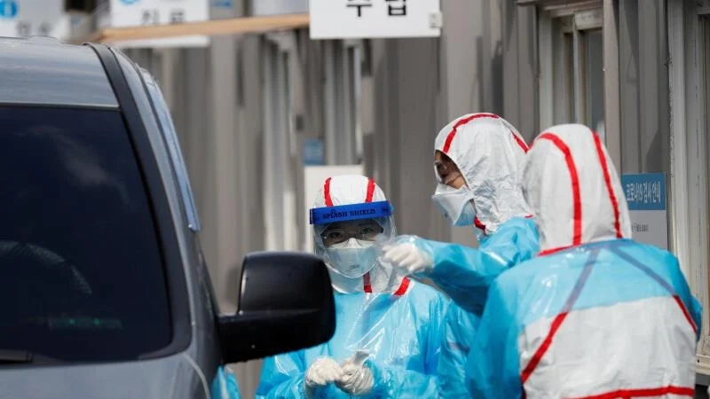 韩国新增8起冠病病例