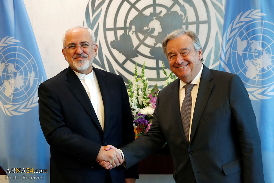 Zarif, Guterres call for sending humanitarian aid to Yemen
