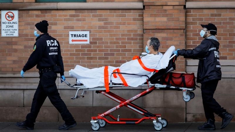 米国でのコロナ危機　過去24時間で2700人以上死亡