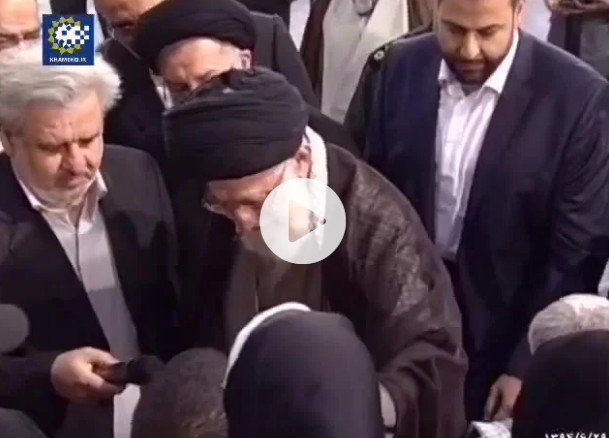 رہبر انقلاب اسلامی کا وہ ویڈیو جو سوشل میڈیا پر وائرل ہو گیا + ویڈیو