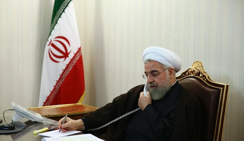 الرئيس روحاني: الحظر الاميركي يتناقض مع مبادئ حقوق الانسان