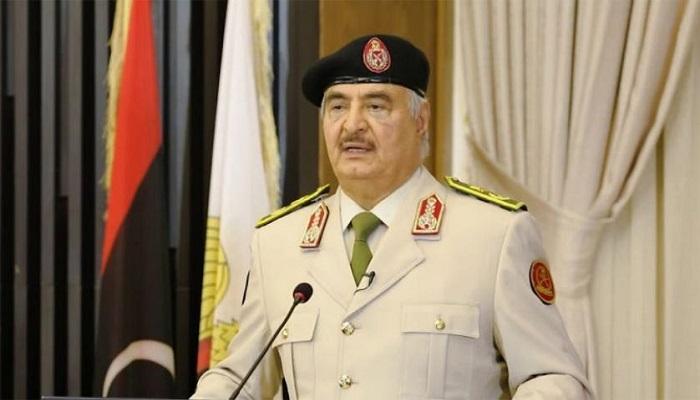 حفتر يعلن إلغاء اتفاق الصخيرات استجابة لإرادة الشعب