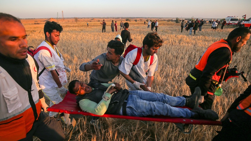 صیہونی فوج کے حملے میں کئی فلسطینی زخمی