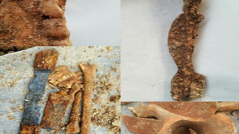 Корона сарбози Ашкониро аз гури чанд ҳазор сола хориҷ кард