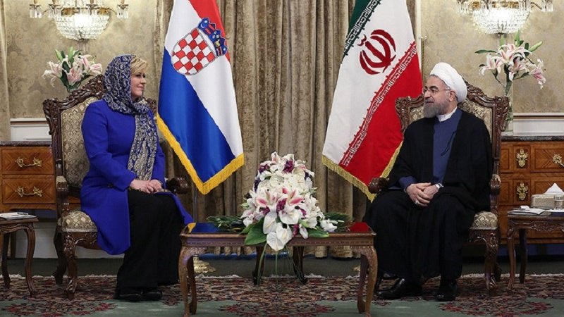 イランとクロアチアが、両国間関係の拡大を強調