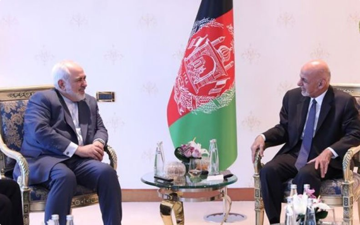 ​Zarif Da Ghani Sun Tattauna Kan Batun Dakatar Da Bude Wuta A Afghanistan
