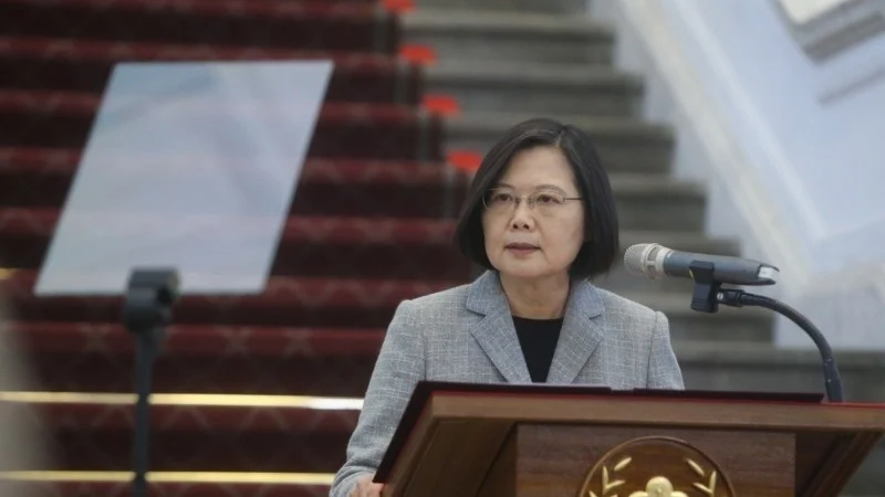 台湾总统称台湾有余力应支援国际